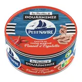 Petit Navire Emietté de Thon Mariné au piment d'Espelette en conserve, 110g