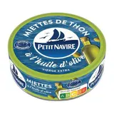 Petit Navire Miettes de Thon à l'Huile Vierge Extra en conserve, 80g