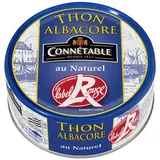 Connetable Thon au Naturel Albacore Label Rouge en conserve, 112g