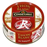 Connetable Thon Blanc germon au naturel Label Rouge en conserve, 120g