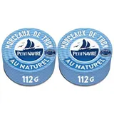 Petit Navire Morceaux de Thon au Naturel en conserve, 2x112g