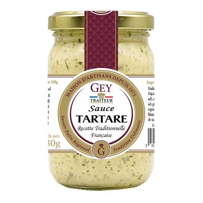 Raoul Gey Sauce Tartare en bocal, 180g