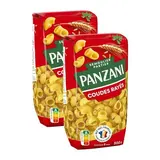 Panzani Pâtes Coudes rayés, Lot de 2x500g