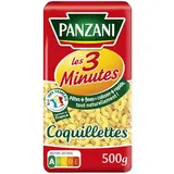 Panzani Pâtes Coquillettes Cuisson Rapide 3 minutes, 500g