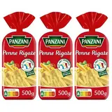 Panzani Pâtes Penne rigate, Lot de 3x500g