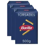 Barilla Pâtes Torsades, Lot de 3x500g