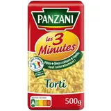 Panzani Pâtes Torti Cuisson Rapide 3 minutes, 500g