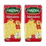 Panzani Pâtes Alphabets, Lot de 2x500g