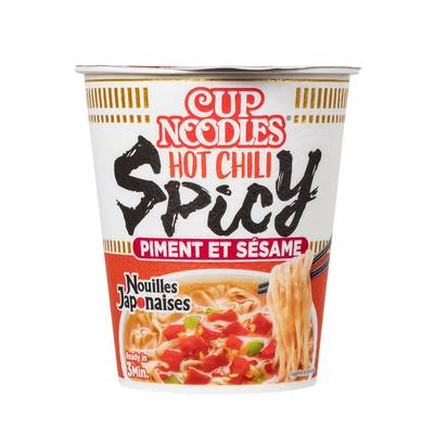 Nissin Nouilles japonaises aux légumes épicés en cup, 66g