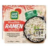 Suzi Wan Nouilles Ramen Précuites pour Wok en sachet, 2x150g