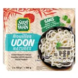 Suzi Wan Nouilles Udon Précuites Nature en sachet pour 2, 2x150g