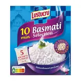 Lustucru Riz Basmati Sélection en Sachets Cuisson, 5x90g