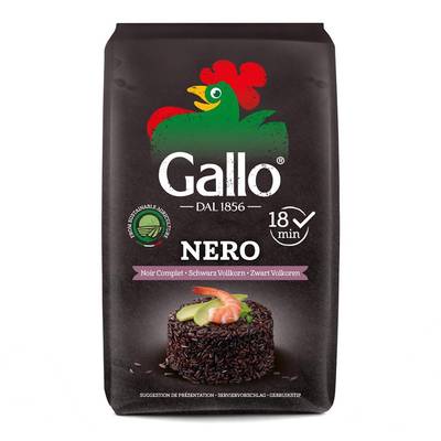 Gallo Riz noir Complet vénéré en vrac, 500g