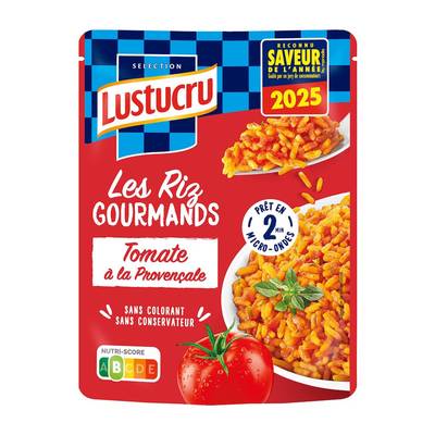 Lustucru Riz Tomate Provencale en sachet micro-ondable, 220g