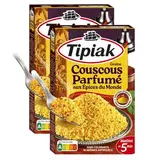 Tipiak Couscous Parfumé aux épices du monde, Lot de 2x510g