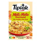 Tipiak Méli Mélo Céréales et Légumes Secs, 2x165g