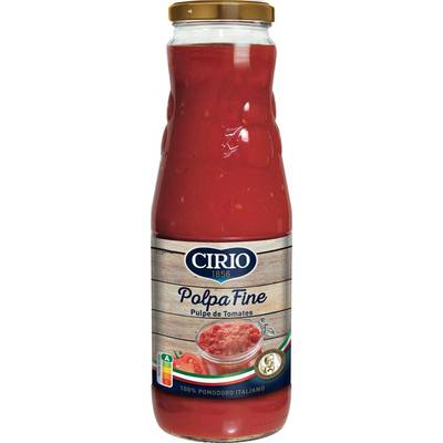 Cirio Pulpe fine de tomates - Polpa fine en bouteille, 680g