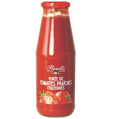 Florelli Purée de tomates italiennes en bouteille, 700g