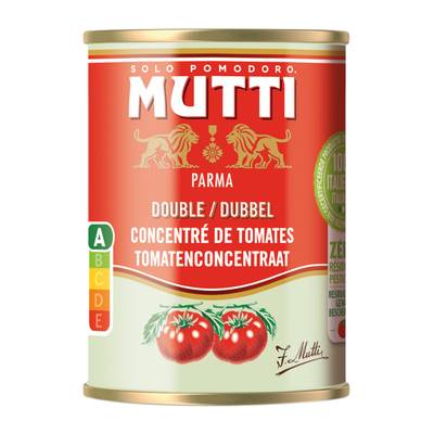 Mutti Double Concentré de Tomates en conserve, 140g