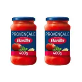 Barilla Sauce Tomates Provençale en bocal, Lot de 2x400g