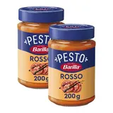 Barilla Sauce Pesto Rosso en bocal, Lot de 2x200g