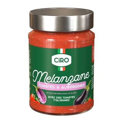 Ciro Sauce Tomate Aubergines Grillées, 285g