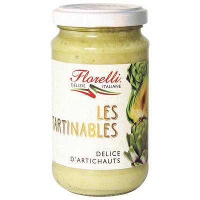 Florelli Délices d'Artichauts - Tartinable en bocal, 190g