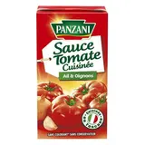 Panzani Sauce tomate cuisinée Ail et oignons en brique, 500g