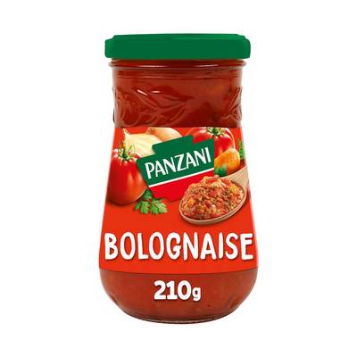 Panzani Sauce Bolognaise en bocal, 210g