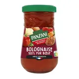 Panzani Sauce Bolognaise Pur Boeuf en bocal, 200g