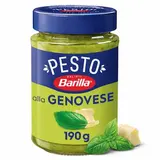 Barilla Sauce Pesto Alla Genovese au basilic frais en bocal, 190g