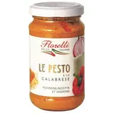 Florelli Sauce Pesto à la Calabrese - Poivrons, Ricotta et Oignons en bocal, 190g