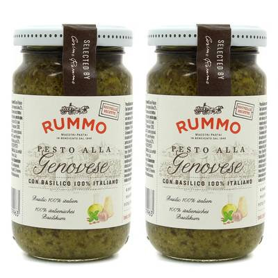 Rummo Sauce Pesto Alla Genovese en bocal, Lot de 2x190g