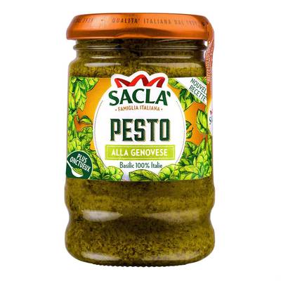 Sacla Sauce Pesto alla Genovese en bocal, 190g