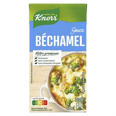 Knorr Sauce Bechamel liquide en brique, 50cl