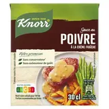 Knorr Sauce au poivre à la crème fraîche liquide en brique, 30cl