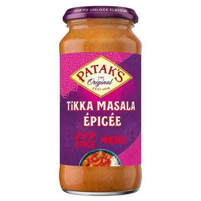 Patak's Original Sauce Tikka Masala Epicée en bocal, 450g