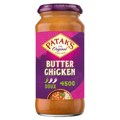 Patak's Original Sauce Butter Chicken en bocal, 450g