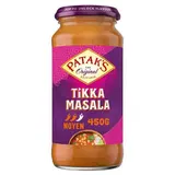 Patak's Original Sauce Tikka Masala - Sauce Curry Moyen Indienne en bocal, 450g