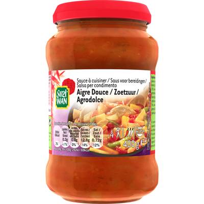 Suzi Wan Sauce aigre-douce à cuisiner en bocal, 400g