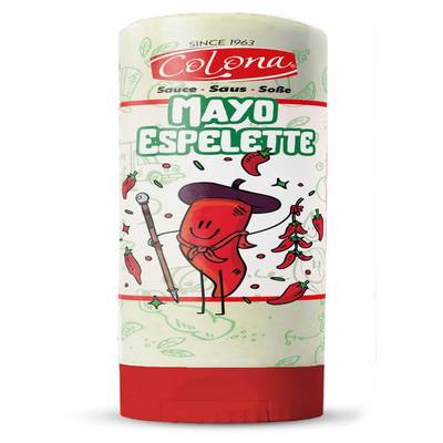Colona Mayonnaise au piment d'Espelette en flacon souple Squeeze Top Down, 350g