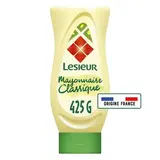 Lesieur Mayonnaise Classique à l'huile de colza en Flacon Souple Squeeze Top Down, 425g