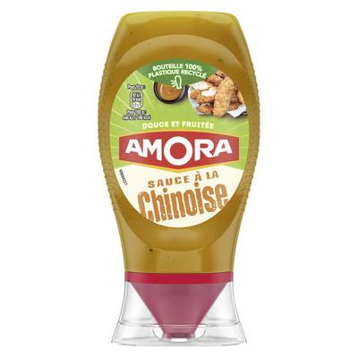 Amora Sauce à la Chinoise en flacon souple Squeeze Top Down, 280g