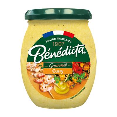 Bénédicta Sauce Culinaire Curry en bocal, 270g