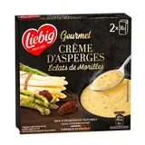 Liebig Soupe Duo d'Asperges aux Éclats de Morilles - Soupe liquide en brique individuelle, 2x30cl