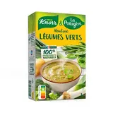 Knorr & La Potagère Soupe Mouliné de Légumes verts - Soupe liquide en brique familiale, 1L