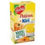 Liebig Soupe Potiron et Kiri - Soupe liquide en brique familiale, 1L