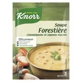 Knorr Soupe forestière- Champignons et oignons rissolés déshydratée en sachet pour 3, 85g