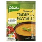 Knorr Soupe Velours de tomates à la mozzarella déshydratée en sachet pour 3, 96g