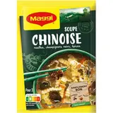 Maggi Soupe chinoise- Nouilles, Champignons noirs, Épices déshydratée en sachet pour 3, 60g